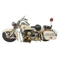 thumbnail image 1 of Brown Vintage Police Bike Metal Model, 1 of 1
