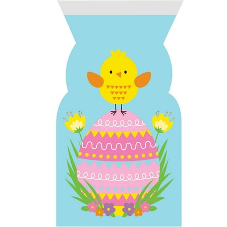 - Creative Converting Easter Egg Zippered Treat Bags, 12 ct