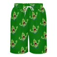 thumbnail image 4 of Ghostbusters Slimer Short Sweatpants Summer Daily Cozy Lounge Shorts 3D Printed Beach Shorts Sweatpants With Drawstring And Pockets, 4 of 7