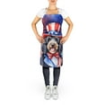 thumbnail image 2 of Bernedoodle Patriotic American Apron 27 in x 30 in, 2 of 5
