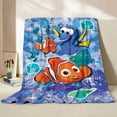 thumbnail image 2 of Finding Nemo Flannel Throw Blanket Gift Soft Warm Lightweight Finding Nemo Blankets for Bed Sofa Couch Car 50 x 60in for Kids, 2 of 4