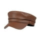 thumbnail image 5 of Boina para mujer, gorra de violinista, sombrero de marinero, gorra de vendedor de periódicos para deportes y viajes. Café, 5 of 7
