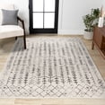 thumbnail image 5 of JONATHAN Y MOROCCAN HYPE 8 x 10 Area Rug, Ziri Moroccan Geometric - Cream/Gray, MOH210A-8, 5 of 11