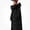 Black, variant on DJDLJWCJ Girls Long Winter Puffer Coat With Hood Girls Warm Quilted Down Jacket Insulated Long Length Outerwear Green Size 7