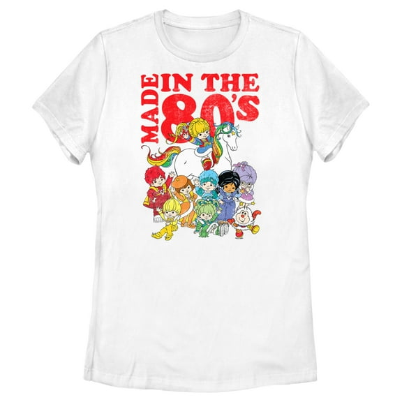 Women's Rainbow Brite Distressed Made in the 80s Graphic T-Shirt