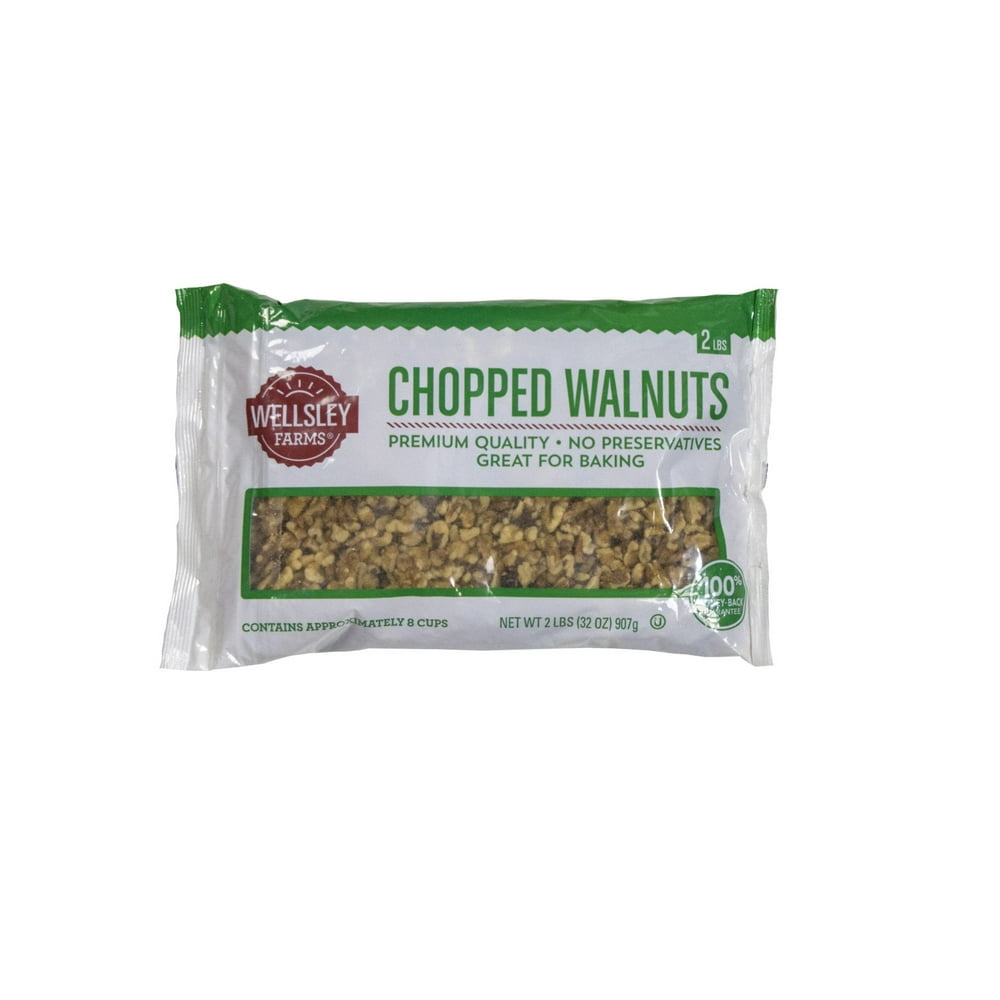 Wellsley Farms Chopped Walnuts, 32 oz.