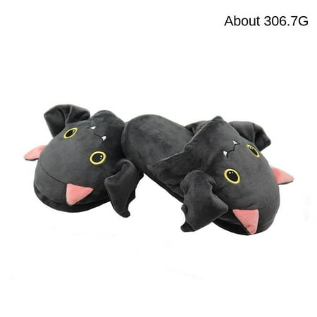 

Men Ladies Padded Cotton Slippers Comfortable Home Shoes——Blessing A Bat Ear Will Move || 22Cm (28-32 Yards)