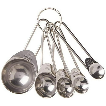 

Prepworks by Progressive Stainless Steel Measuring Spoons - Set of 5 Silver