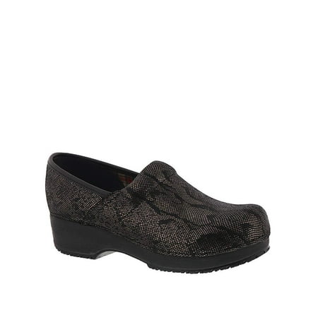 - Skechers Work Womens Clog, Black/Black, Size 8.0