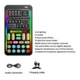 thumbnail image 4 of Voice Changer Mini Multiple Effect Bluetooth-Compatible Live Sound Cards Ultra-Thin Portable ,Easy to Operate, 4 of 6