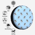 thumbnail image 6 of Kdxio French Bulldog Puppy for Tire Cover Wheel Protectors Tyre Covers Weatherproof Wheel Covers Universal Fit for Trailer Rv SUV Truck Camper Travel Trailers 14 inch, 6 of 8