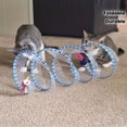thumbnail image 4 of S-Shaped Cat Tunnel, Foldable Pet Play Tube for Indoor Exercise, Collapsible Hide and Seek Channel for Cats, Interactive Self-Play Activity Center for Pets, 4 of 5
