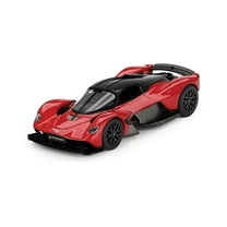 Aston Martin Valkyrie Hardtop, Red - Kinsmart 5470D - 1/36 Scale Diecast Model Car