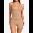 thumbnail image 4 of Body Moldeador de Abdomen para Mujer, de Fitness Sin Costuras Caqui L, 4 of 6