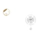 thumbnail image 5 of Escultura De Bola De Cristal, Figura De Metal, Adorno De Escritorio, Estatua, Soporte Para Pasillo, Chimenea, Dormitorio, Sala De Estar, Oficina, Reloj Colgante De Pared, Decoración, Adorno, 5 of 8