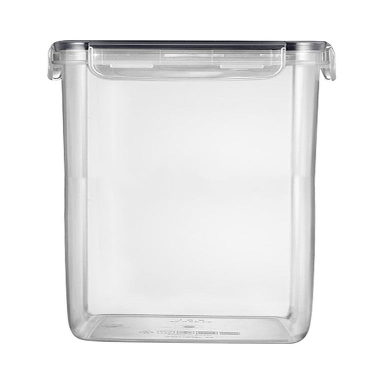 Shldybc Rectangle Food Storage Container, Single Transparent Plastic  Storage Tank, Kitchen Sealed Jar With Lid Moisture Fresh-keeping Box -  Kitchen Must Haves for Sugar & Dry Food Storage 