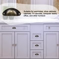 thumbnail image 7 of Uxcell 3.18" x 1.38" x 0.71" Bin Cup Pulls Brushing Drawers Dresser Handle Metal Alloy Brushing Bronze Tone 5pcs, 7 of 7