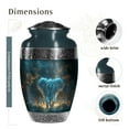 thumbnail image 2 of SUBSH Elephant Urn-Large Cremation Urns- Urn for Ashes for Women - Urn for Ashes Adult Male - Adult Urns for Human Ashes Men - Ash Urns for Humans, 2 of 2