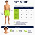thumbnail image 5 of Quad Seven Boys Swim Trunks Quick Dry Swimming Shorts with Compression Liner, 5 of 6