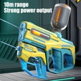 thumbnail image 6 of Dual Mode Electric Manual Water Blaster Twin Guns Set with Large Tank Continuous Spray Outdoor Water Battle Toy for Summer Pool Games, 6 of 6