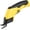 Yellow, variant on Cordless Electric Scissors, 4.2V Cardboard Cutter with 3 Self-sharpening Cutter Blades, Rechargeable Super Scissors with Safety Lock, for Fabric Cardboard Carpet Leather Felt (3pcs blades red)