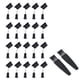 thumbnail image 1 of 20 pares de fundas protectoras antipolvo tipo C Tapones protectores de tapones para auriculares, 1 of 5