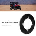 thumbnail image 3 of Sprocket T8F 64T Rear Sprocket Steel 4 Hole 90mm Rear Wheel Drive Chain Sprocket For DIY ATVs Bikes Karts, 3 of 8