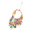 thumbnail image 4 of Juguete de columpio para pájaros Bling Bling colorido anillo de Cuerda 56 x 19 cm, 4 of 12