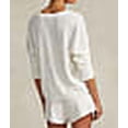 thumbnail image 3 of Polo Ralph Lauren Womens Waffle Knit Pajama Short Set Style-4P8033, 3 of 4