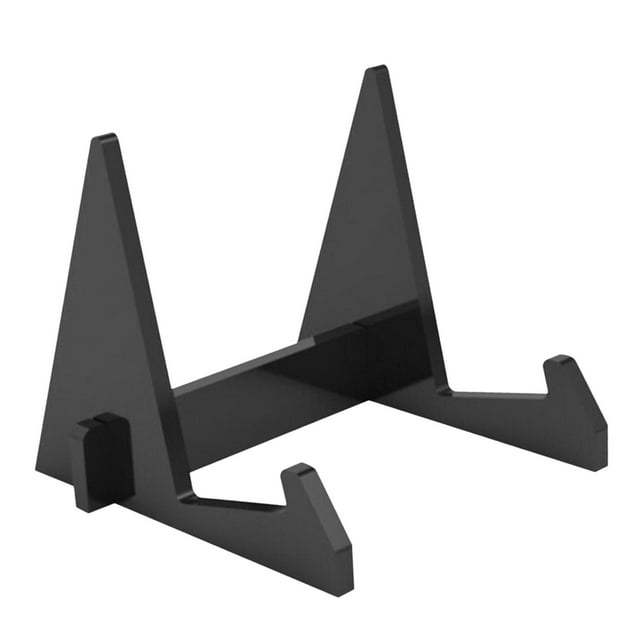 Abbracc 1pc Bookstand Cookbook Artwork Holder Desk Organizer for Home Office black