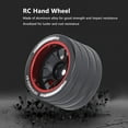thumbnail image 3 of Remote Control Handwheel, Rustproof RC Handwheel  for SANWA Red, 3 of 7