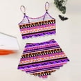 thumbnail image 5 of FUZHIQ Women's Sleeveless Halloween Pajama Set 2 Piece Cami Top Shorts Ghost Pumpkin Pattern Lightweight Nightwear Casual Outfit, 5 of 5