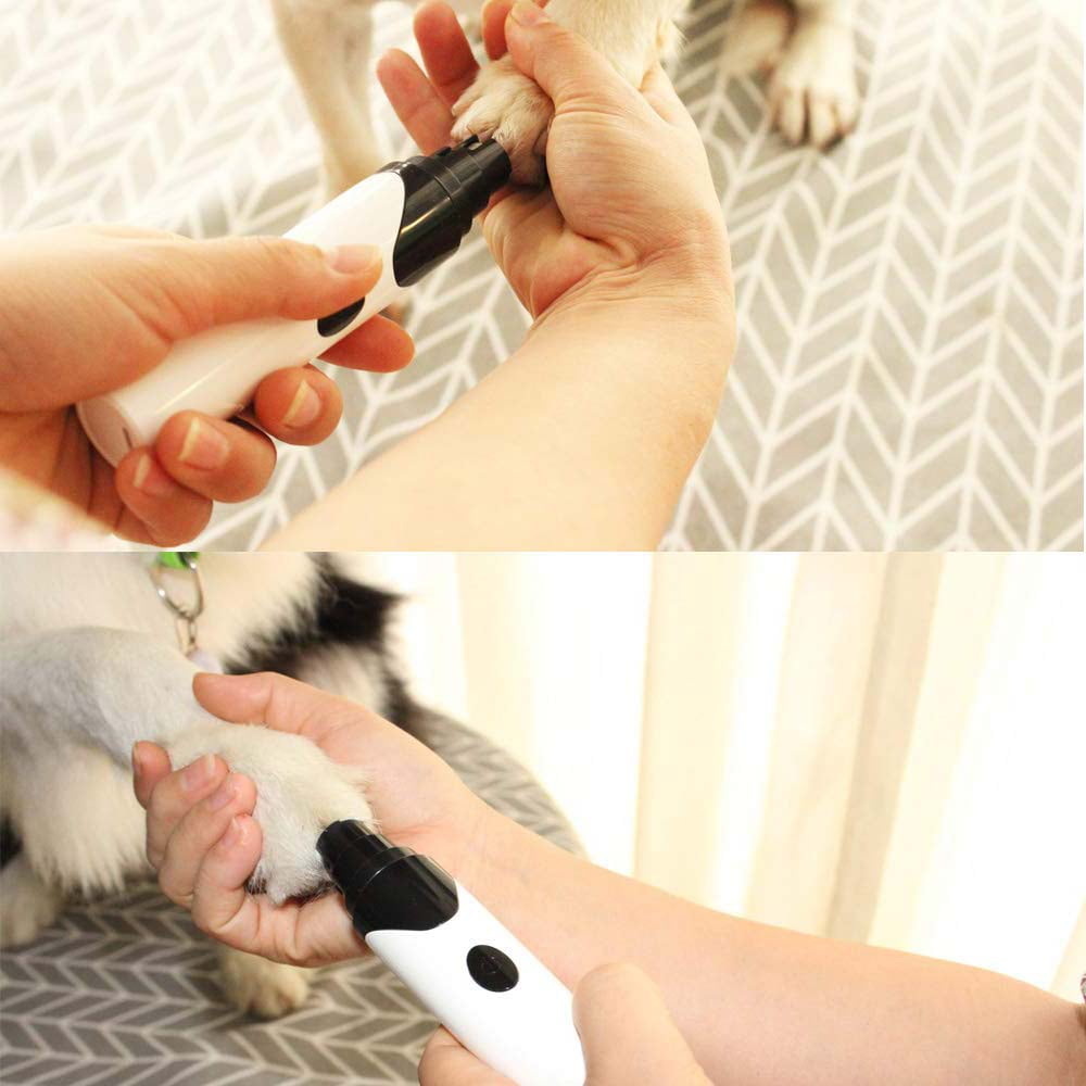 GLiving Pet Nail Grinder for Dogs Dog Nail Grinder Electric Pet Nail