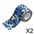 thumbnail image 1 of 2x Cinta para Dedos, Envoltura Cohesiva de Fijación de 2 Pulgadas de Ancho, Envoltura Elástica para Acampar, Deportes de Hielo Y Nieve, Gimnasio en Ca 2 piezas, 1 of 7