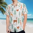 thumbnail image 5 of High Quality Hawaiian Shirts for Men Short Sleeve Aloha Beach Shirt Floral Summer Casual Button Down Shirts Blouses 4LKQLN, 5 of 7