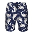 thumbnail image 3 of Fotbe Angry Shark Trajes de Baño Estampados para Hombre, Shorts de Verano de Secado Rápido, Ropa de Playa, Bañadores-XX-Large, 3 of 6