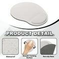 thumbnail image 3 of Uxcell Ergonomic Mouse Pad, Gel Mouse Pad with Wrist Rest Support Memory Foam Computers Mat with Non-Slip Base Light Grey, 3 of 7