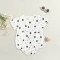 thumbnail image 2 of Sngxgn Baby Bodysuits for Boys Short Sleeve (White,80), 2 of 6