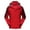 Red, variant on Jacenvly Rain Jacket Men Waterproof Windproof Drawstring Hooded Zip Pocket Mens Winter Coats Lightweight Warm Fashionable Casual Coats Hiking Mountain Ski Outdoor Sports Jacket