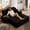 Black, variant on ODUWA Oversized Convertible Chaise Lounge Chair, Sleeper Sofa Bed with Adjustable Backrest and Armrests, Boneless Lounge Couch with Pillows and Side Pockets for Living Room