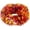 Red Gold, variant on 2 Pack Cheerleading Pom Poms with Baton Handle for Team Spirit Sports Dance Cheering Kids Adults, Upgrade Fluffy Cheerleader Cheering Squad Pompoms for Boy Girl School Games