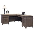 thumbnail image 3 of Atlin Designs Wood L-Shaped Desk in Weathered Dove, 3 of 12