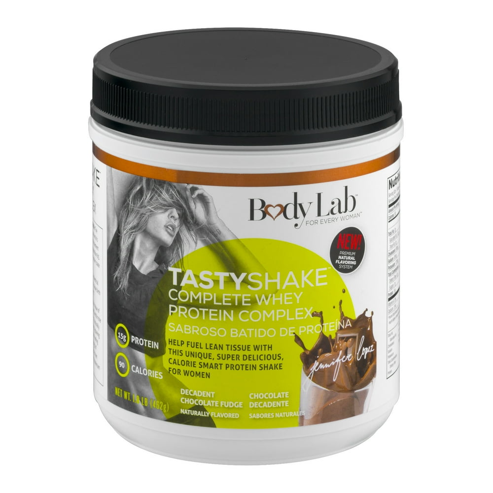 Body Lab Tasty Shake Complete Whey Protein Complex Decadent Chocolate