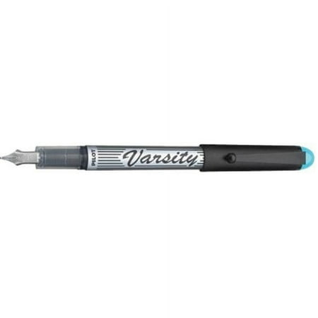 Pilot Varsity Disposable Fountain Pens, Turquoise Ink, 10-PACK (90009)