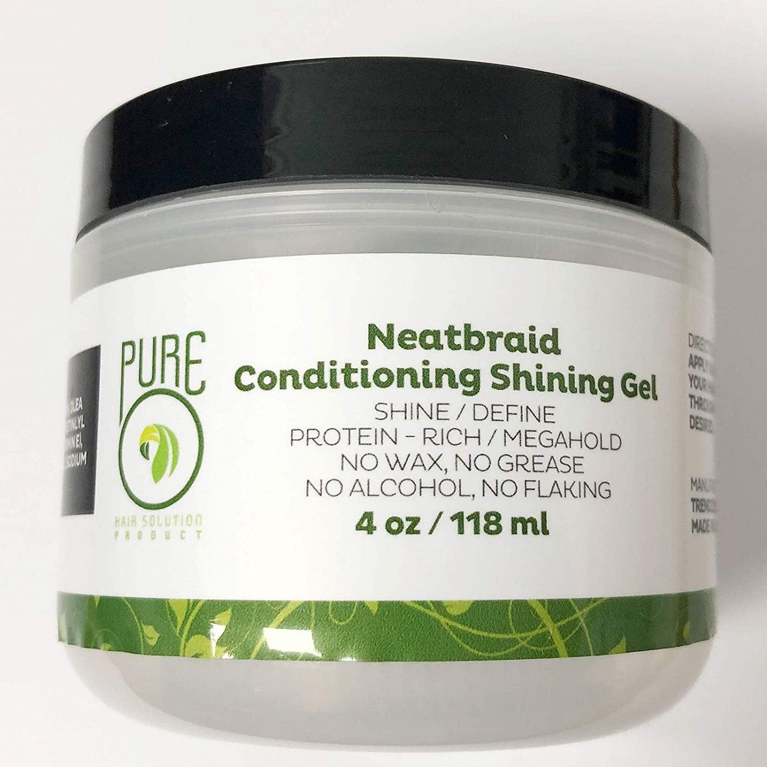 PureO - NeatBraid Conditioning Shining Gel 4 Oz. 