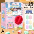 thumbnail image 1 of Twist Egg Machine with 6 Eggs - Plastic and Paper, 20x16.5x8cm, Assorted Colors, 1 of 1