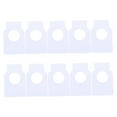 thumbnail image 4 of 100 Pcs Double Side Tag Reusable Bottleneck Wine Label Stickers White, 4 of 8