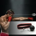 thumbnail image 2 of React Ball Muay Thai Boxeo Fitness Speed Velocidad Entrenamiento Enfoque Y Coordinación Ojo Manual Con Banda para La Cabeza Ajustable El MMA Adultos/niños, 2 of 9