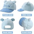 thumbnail image 2 of JANGANNSA Baby Duck Cap Infant Kids Sun Hat Bear Cute Cartoon Caps Spring Summer 6-24Months, 2 of 4