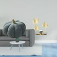 thumbnail image 2 of Almohadas de calabaza de Halloween, decoración, cojín suave, escultura con figura de hoja de metal, estatua, adorno artístico, adecuado para regalar,, 2 of 8